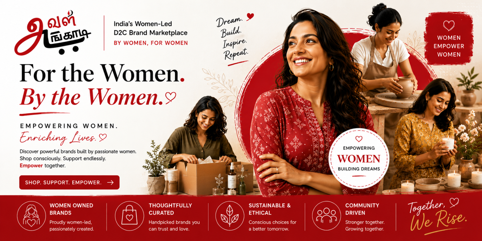 D2C women led brands marketplace