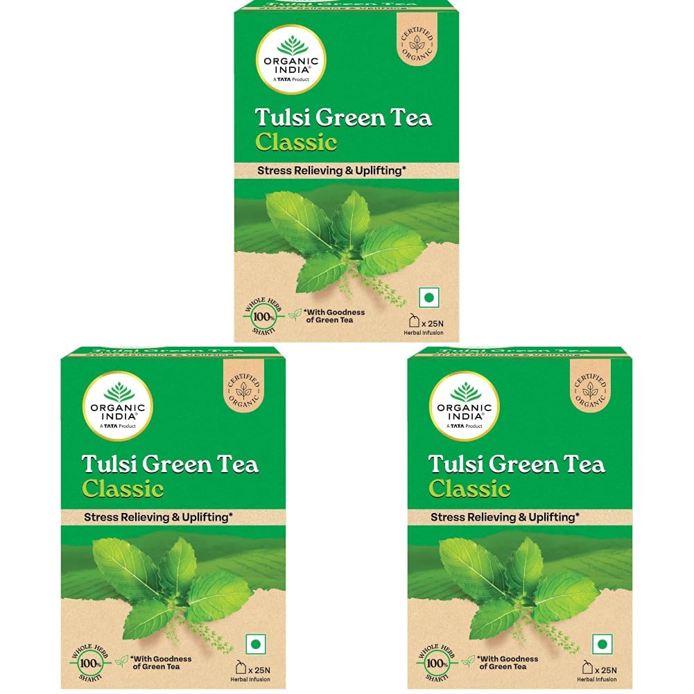 Organic Tulsi Green Tea Classic-35 - 25