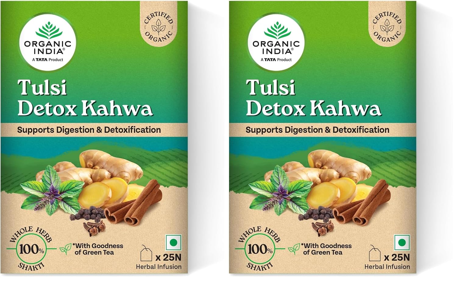 Organic India Tulsi Detox Kahwa  - 2