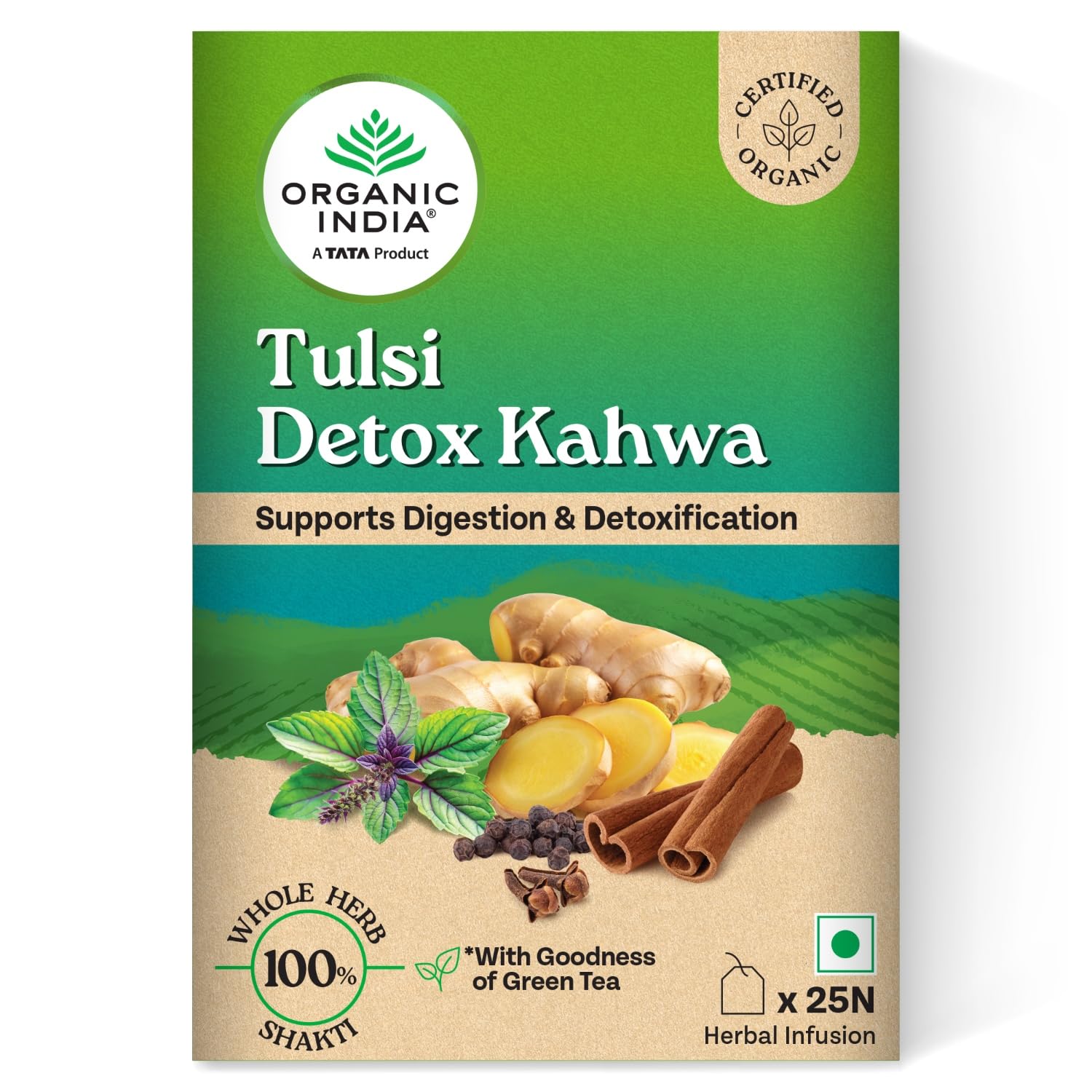 Organic India Tulsi Detox Kahwa 