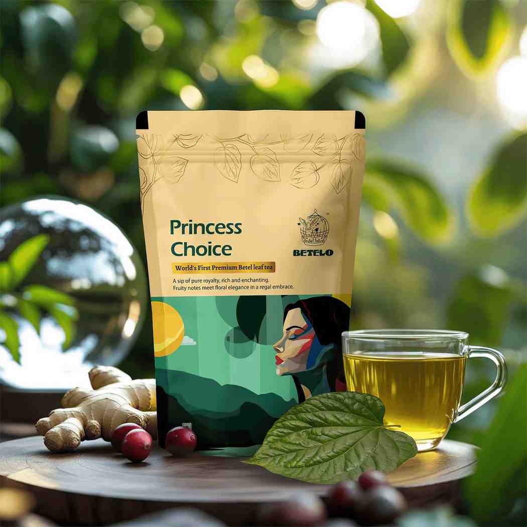 Betelo Princess Choice Herbal Tea | Betel Leaf Infusion | (2gms x16bags)