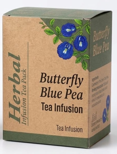 Butterfly blue pea tea dust 25gx10